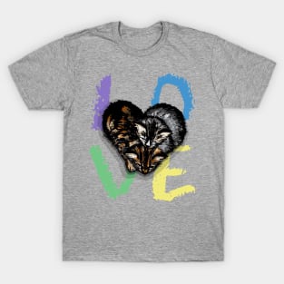 All You Need is Love. And Kitties. T-Shirt